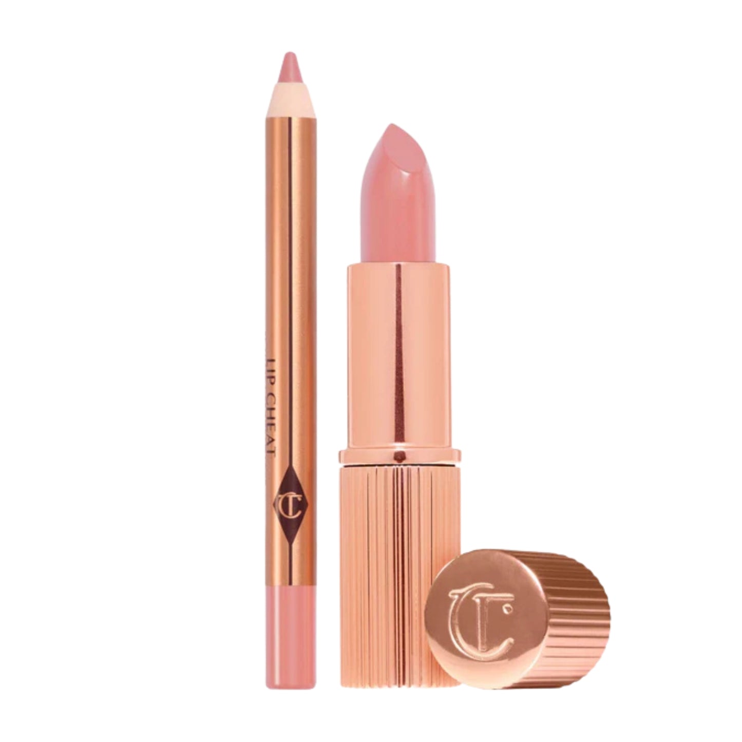 Charlotte Tilbury | Mini Pillow Talk Lip Kit - Pillow Talk Fair