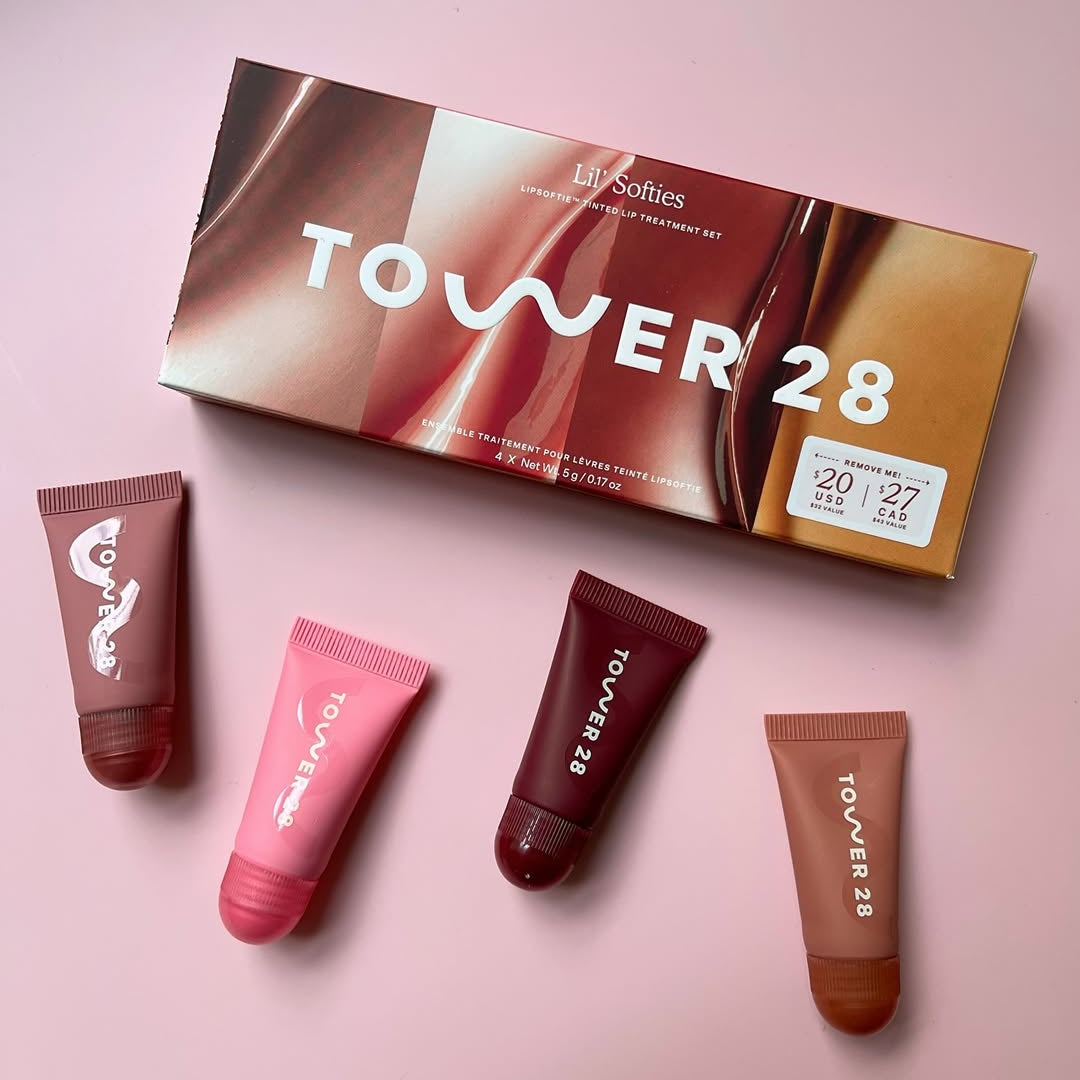 TOWER 28 | Mini Lil Softies Tinted Lip Treatment Set
