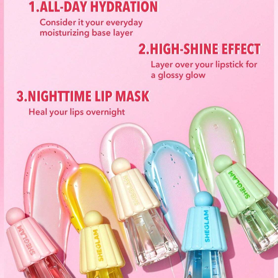 SHEGLAM | Jelly Wow Lip Oil (New)