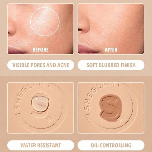 SHEGLAM | Skin Focus High Coverage Powder Foundation