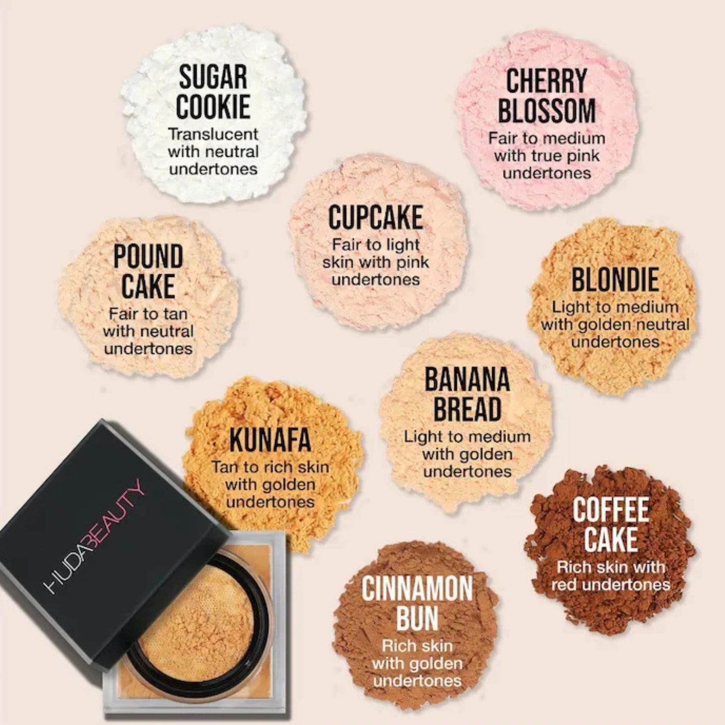 HUDA BEAUTY | Easy Bake Loose Setting Powder