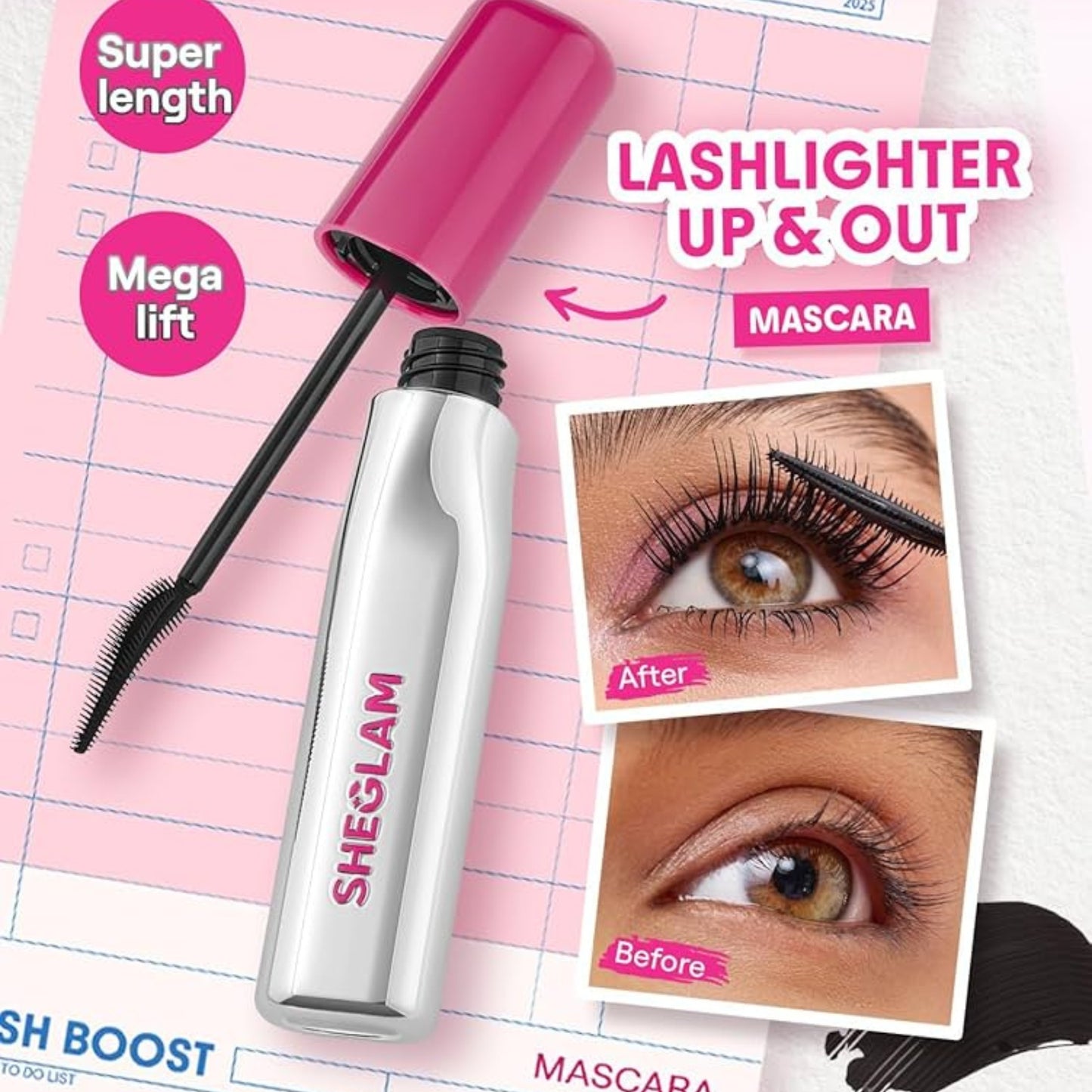 SHEGLAM | Lashlighter Up and Out Mascara