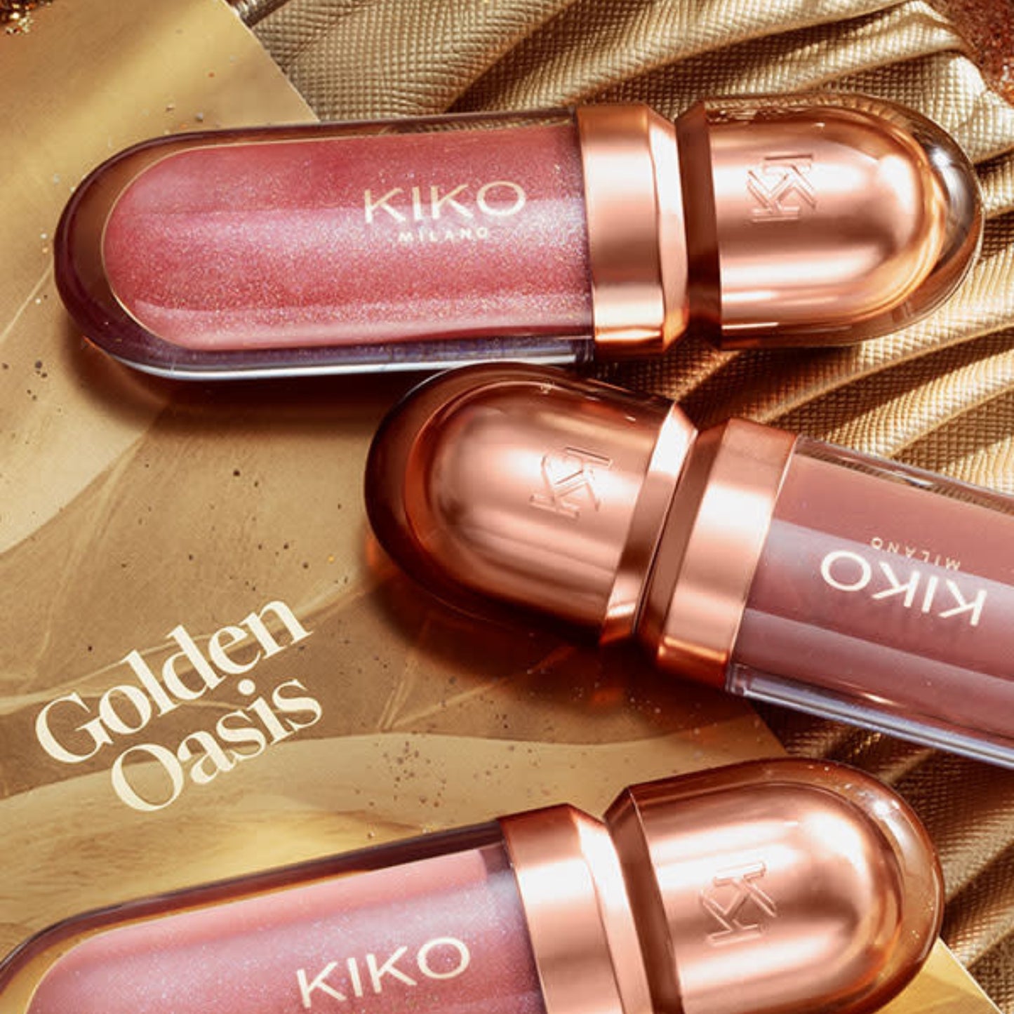 Kiko | Golden Oasis 3D Hydra Lip Gloss
