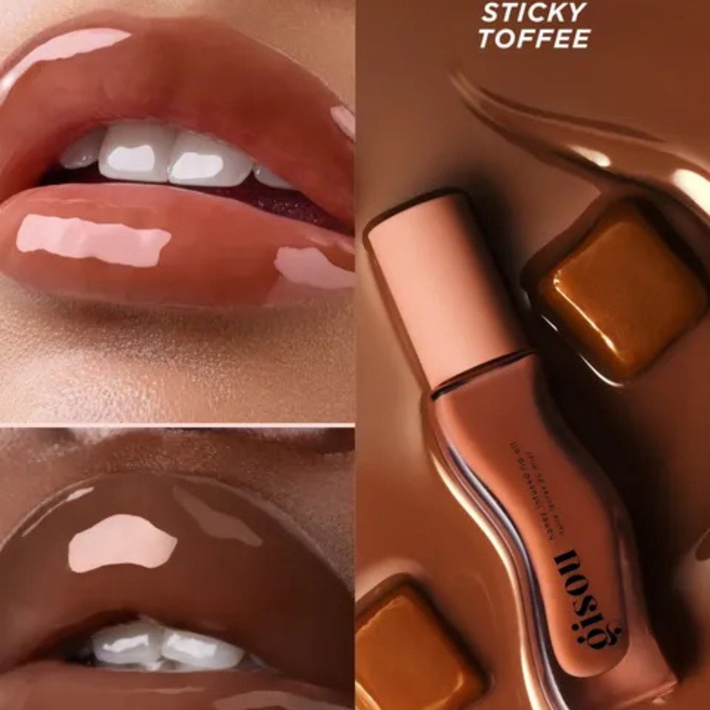 Gisou | Golden Hour Lip Trio Set