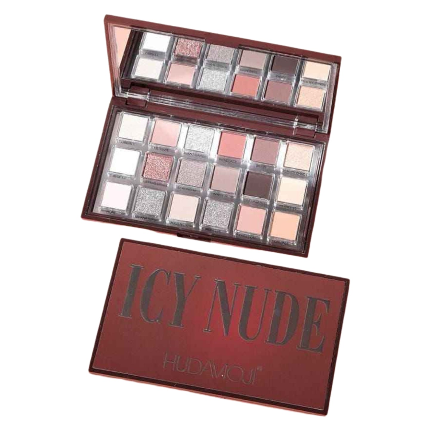 Hudamoji | Icy Nude Eyeshadow Palette