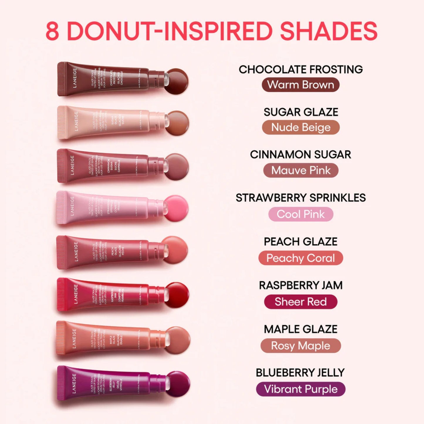 Laneige | Glaze Craze Tinted Lip Serum
