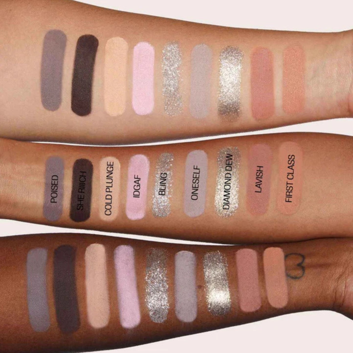 Hudamoji | Icy Nude Eyeshadow Palette