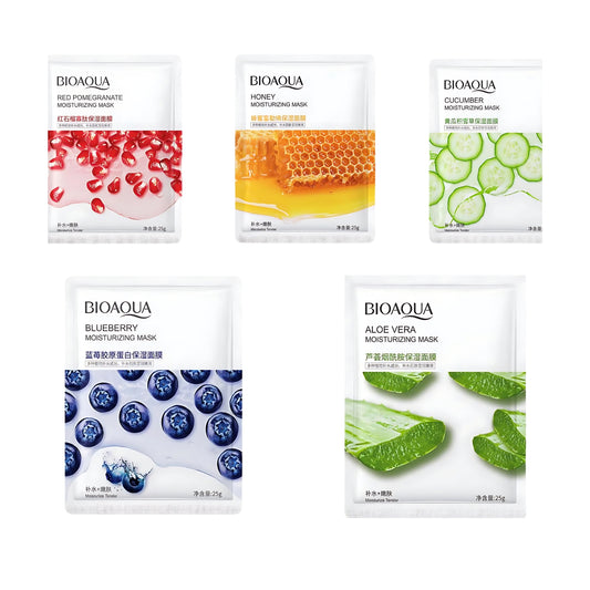 BIO AQUA | 5 Pack Sheet Masks