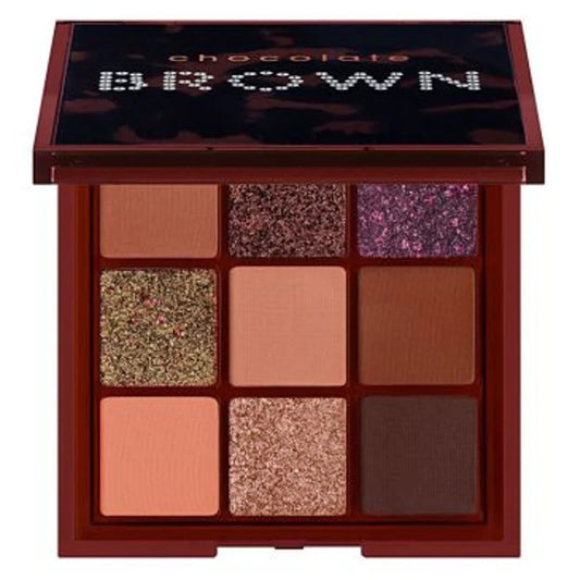 Hudamoji | Chocolate Brown Eyeshadow Palette