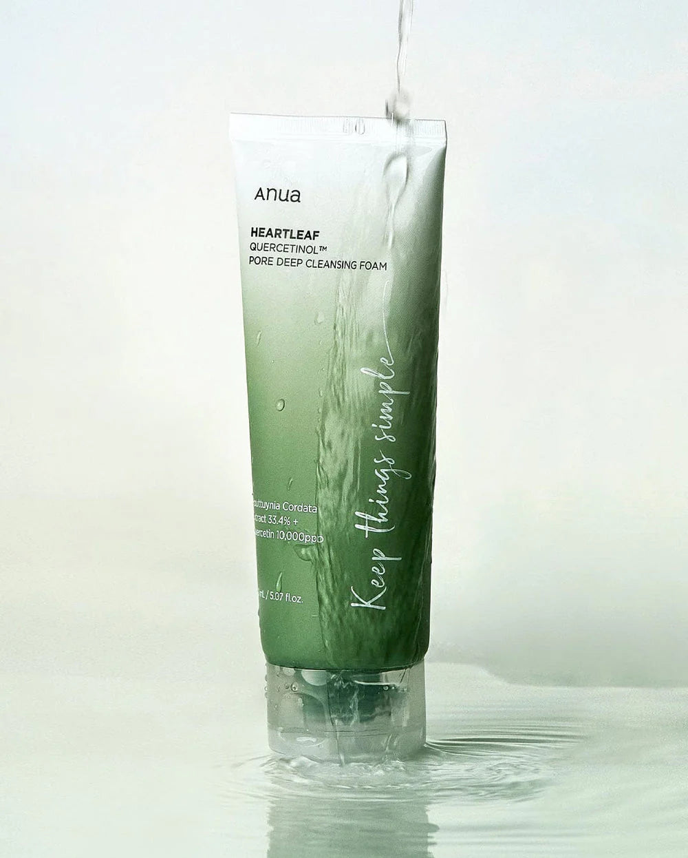 ANUA | Heartleaf Pore Deep Cleansing Foam - 150 ml